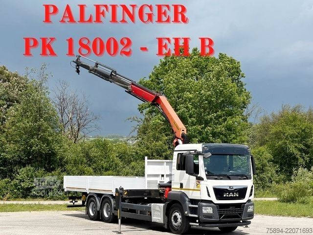 Autokran MAN TGS 26.360*PRITSCHE 7,60m *6x4 * KRAN/ FUNK