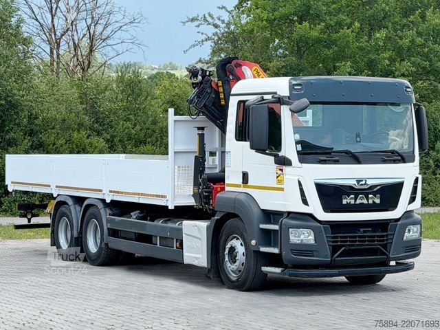 Autokran MAN TGS 26.360*PRITSCHE 7,60m *6x4 * KRAN/ FUNK