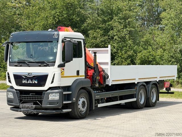 Autokran MAN TGS 26.360*PRITSCHE 7,60m *6x4 * KRAN/ FUNK
