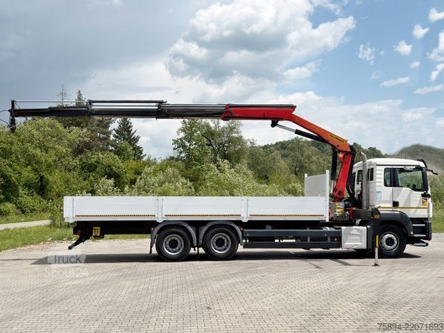 Autokran MAN TGS 26.360*PRITSCHE 7,60m *6x4 * KRAN/ FUNK