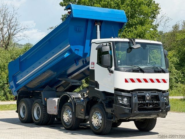 Самосвален камион RENAULT K 430 DTI 11 *KIPPER * 8x4 * TOPZUSTAND