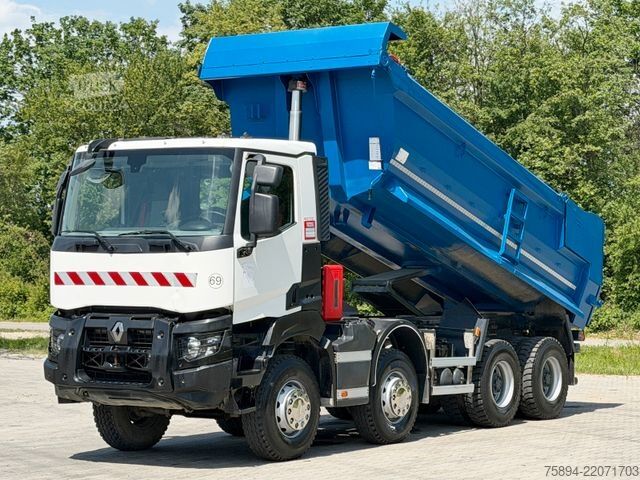 Самосвален камион RENAULT K 430 DTI 11 *KIPPER * 8x4 * TOPZUSTAND