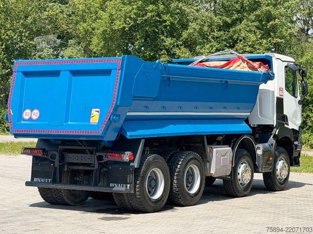 Самосвален камион RENAULT K 430 DTI 11 *KIPPER * 8x4 * TOPZUSTAND