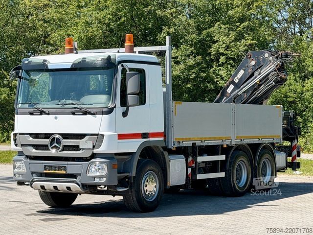 Kamyon üzerine monteli vinç MERCEDES-BENZ ACTROS 2641 * HIAB 322 EP-3 HIPRO+FUNK / 6x4