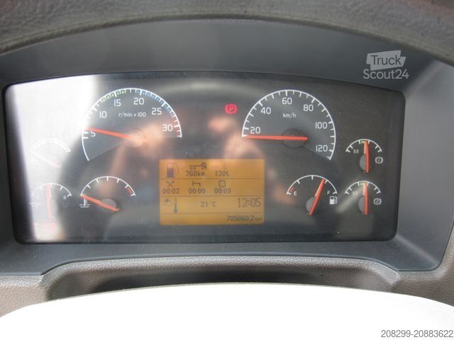 Camião de caixa fechada VOLVO FL 240 12T Koffer KBW Manual