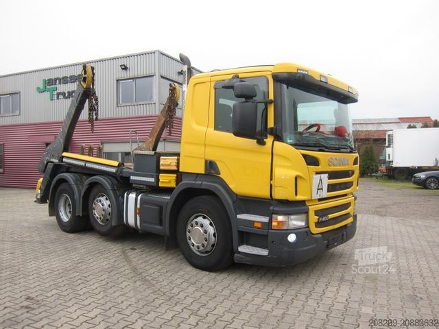 Camion benne SCANIA P400 LB 6x2/4 Gergen TAK Retarder Remote/Funk