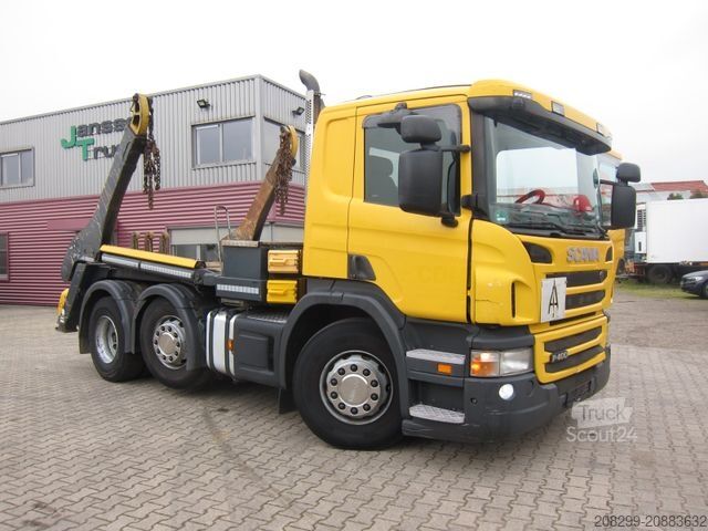 Camion benne SCANIA P400 LB 6x2/4 Gergen TAK Retarder Remote/Funk