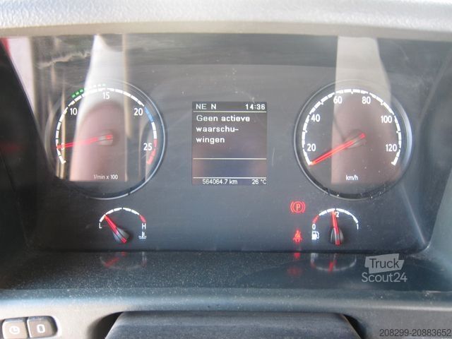 Camion benne à bras amovible SCANIA P410 CB6X2 HSA Hyva 22T Haken Liftachse