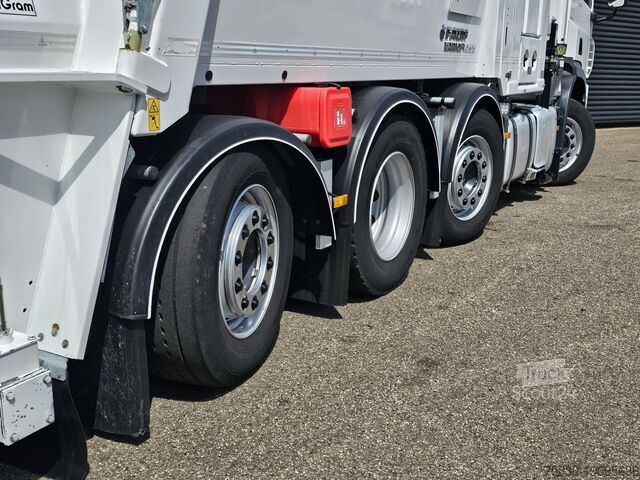 Vuilniswagen DAF CF 410 8X2/6 FAUN / BEKKER LAGRAM 16m3 / WAS IN...