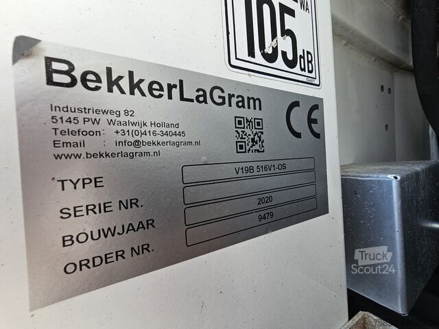 Vuilniswagen DAF CF 410 8X2/6 FAUN / BEKKER LAGRAM 16m3 / WAS IN...