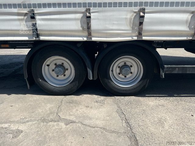 Remorcă deschisă cu prelată SAXAS APS 73-11-DZ DURCHLADE