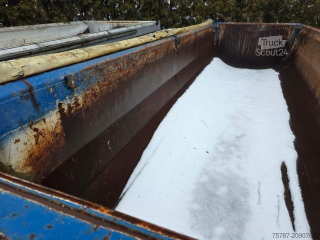 Semirremolque volquete MEILLER Stahlmulde MHKS 41/3-S, Schütte, Liftachse