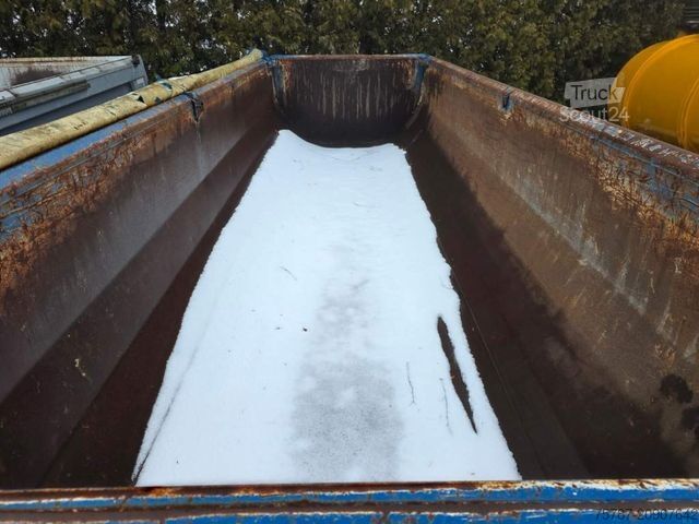 Semirremolque volquete MEILLER Stahlmulde MHKS 41/3-S, Schütte, Liftachse