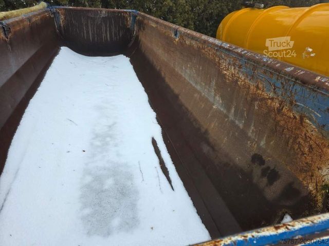 Semirremolque volquete MEILLER Stahlmulde MHKS 41/3-S, Schütte, Liftachse