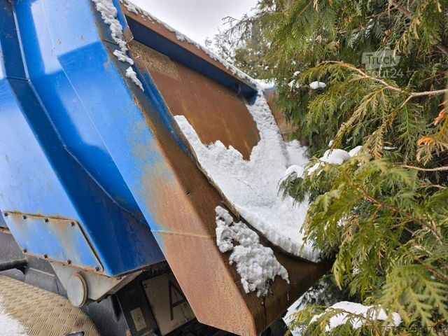 Semirremolque volquete MEILLER Stahlmulde MHKS 41/3-S, Schütte, Liftachse