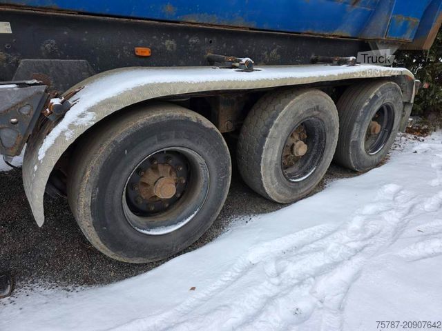 Полуприцеп-самосвал MEILLER Stahlmulde MHKS 41/3-S, Schütte, Liftachse