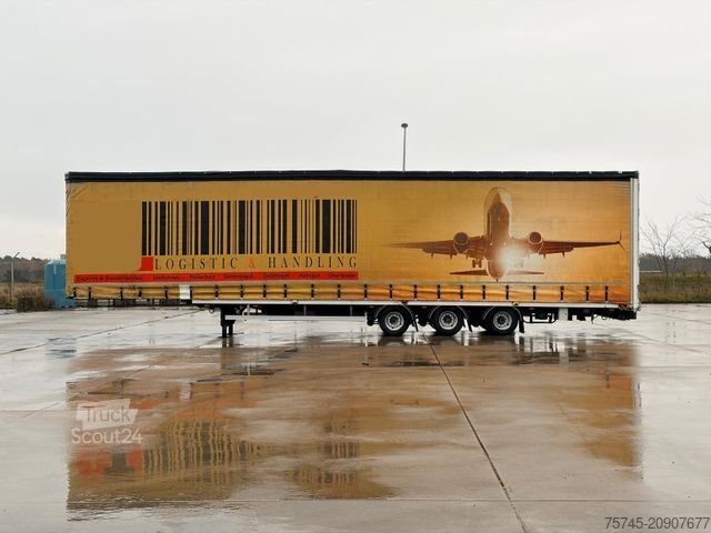 Atvērta puspiekabe ar tentu  VAN_ECK