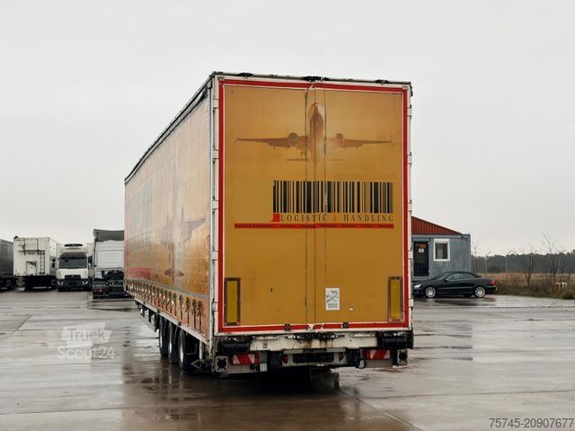 Atvērta puspiekabe ar tentu  VAN_ECK