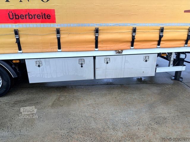 Atvērta puspiekabe ar tentu  VAN_ECK