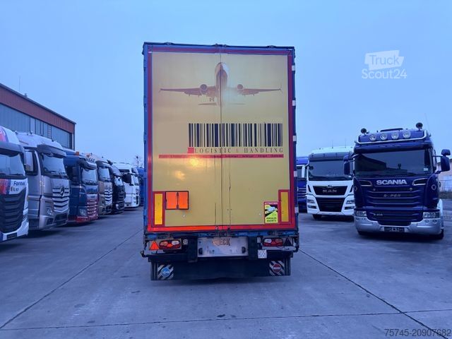 Atvērta puspiekabe ar tentu  VAN_ECK