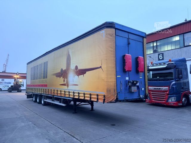 Atvērta puspiekabe ar tentu  VAN_ECK