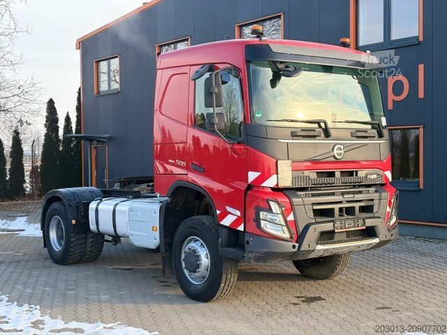 Standard tractor unit VOLVO FM 500 4x4 SZM - Kipphyd. Euro 6