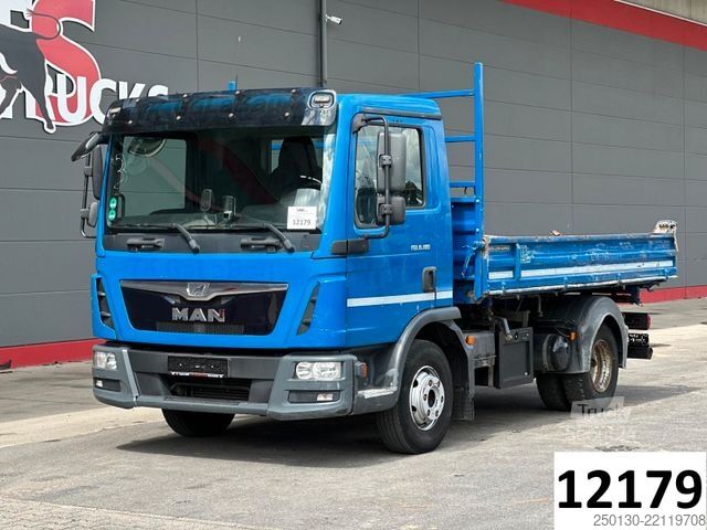 Kolmisuuntainen kippiauto MAN TGL 8.180 4x2 BB MEILLER DSK / LGS