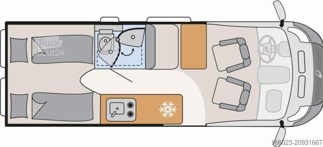 Camping-car DETHLEFFS Globetrail Active 640 ES Fiat