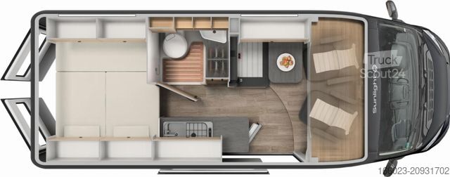 Karavan SUNLIGHT Adventure Cliff 600 Fiat