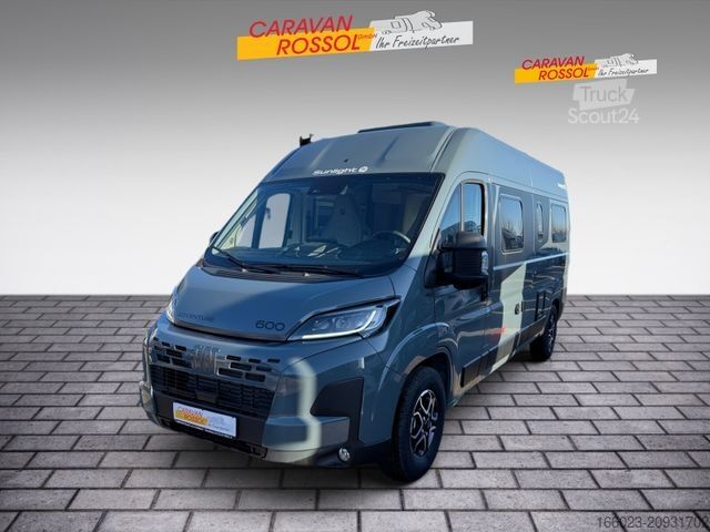 Camper van SUNLIGHT Adventure Cliff 600 Ready to Roll?