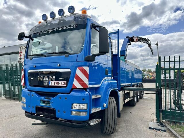 Dépanneuse MAN TGS 35.400 8x4 TRIDEM + (32.5m) CRANE HMF 4720 ...