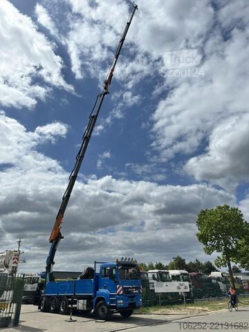 Darus teherautó MAN TGS 35.400 8x4 TRIDEM + (32.5m) CRANE HMF 4720 ...