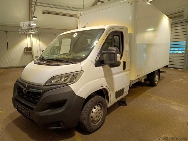 Vrachtwagen met bakwagen OPEL Mavona C L4 3,5t 2.2D Koffer mit Ladebordwand