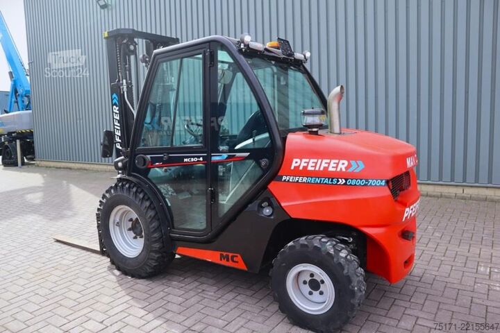 Terénní vysokozdvižný vozík Manitou MC30-4 Valid Inspection, *Guarantee! Diesel, 4x4 D