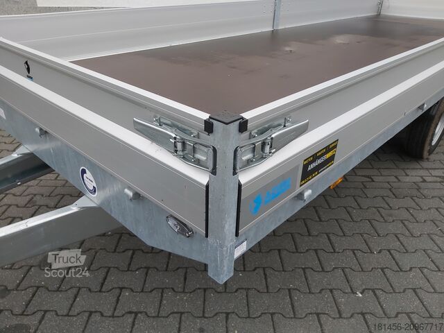 Platforminis priekaba Hapert Anhänger 605x200x30cm 3500kg abholbereit