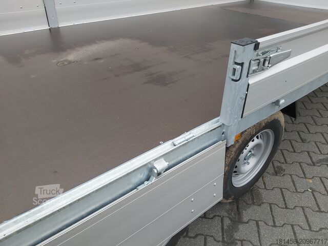 Platforminis priekaba Hapert Anhänger 605x200x30cm 3500kg abholbereit
