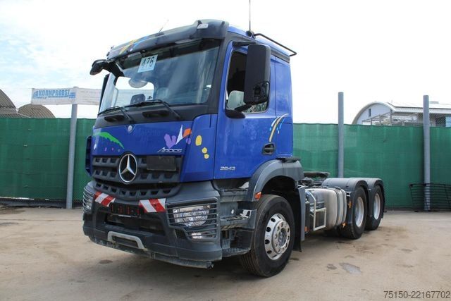 Camión de carga pesada MERCEDES-BENZ 2643 6x4 BL Kipphydraulik Nr.: 476