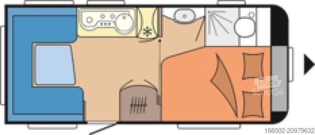 Caravan HOBBY Excellent 460 UFe Dachklimaanlage + Mover