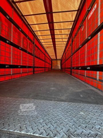 Auflieger mit Pritsche & Plane SCHMITZ CARGOBULL SCS 24/L-13.62,Standard,Lift-,Lenkachse,verzinkt