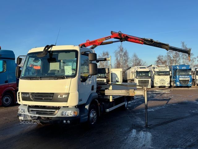 Camion cu platformă DAF LF45.220 PalfingerPK4501*2xAusschübe*nur 165tkm