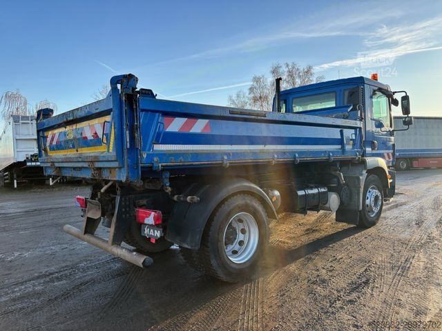 Трьохсторонній самоскид MAN TGM 18.290 6-Zyl.*Meiller*AHK*nur 198t km*TOP