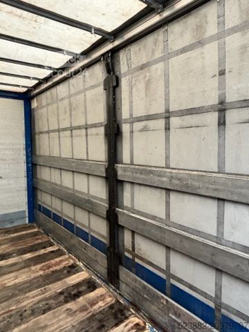 Platós teherautó ponyvával SCANIA R500 Komplettzug*Retarder*Edscha*Voll-Luft*SAF