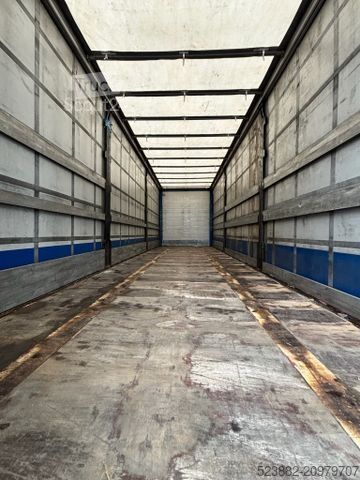 Platós teherautó ponyvával SCANIA R500 Komplettzug*Retarder*Edscha*Voll-Luft*SAF