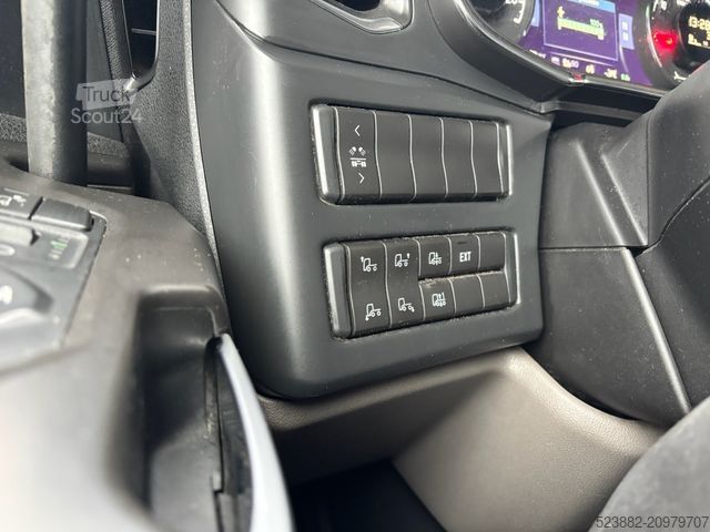 Platós teherautó ponyvával SCANIA R500 Komplettzug*Retarder*Edscha*Voll-Luft*SAF