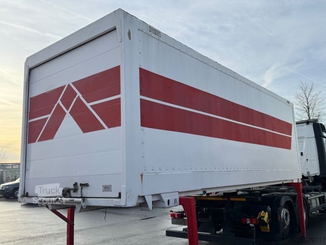 Reboque de carroçaria intercambiável KRONE KOFFER WK 7.3 RSTG / ROLLO / TOP !