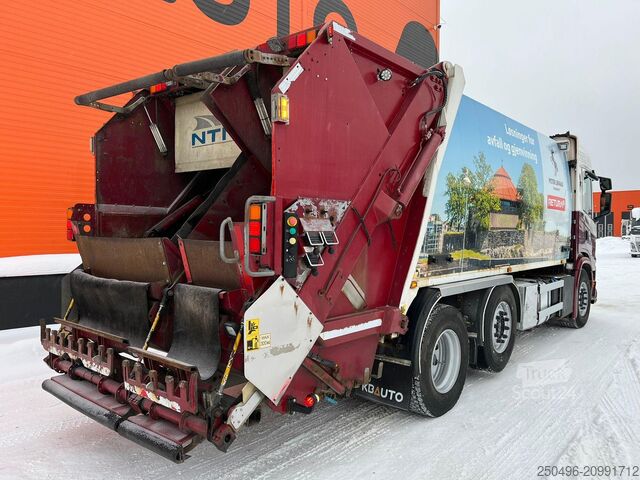 Camion poubelle Scania G 370 6x2/4 NTM KG-2B-HB  12,5+6,1 m3