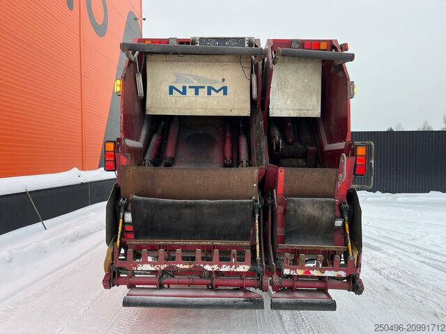 Camion poubelle Scania G 370 6x2/4 NTM KG-2B-HB  12,5+6,1 m3