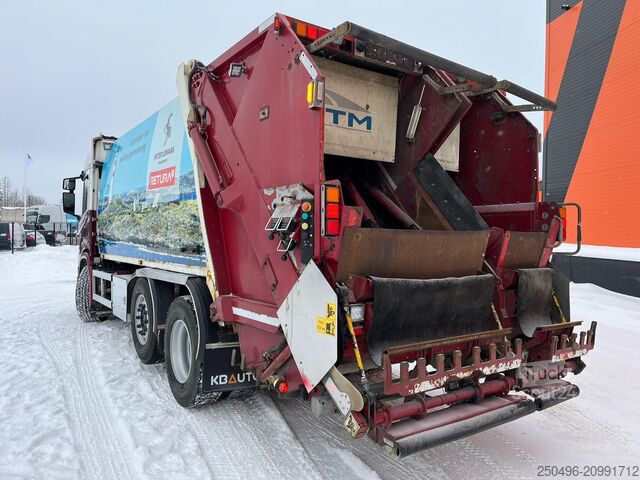 Camion poubelle Scania G 370 6x2/4 NTM KG-2B-HB  12,5+6,1 m3