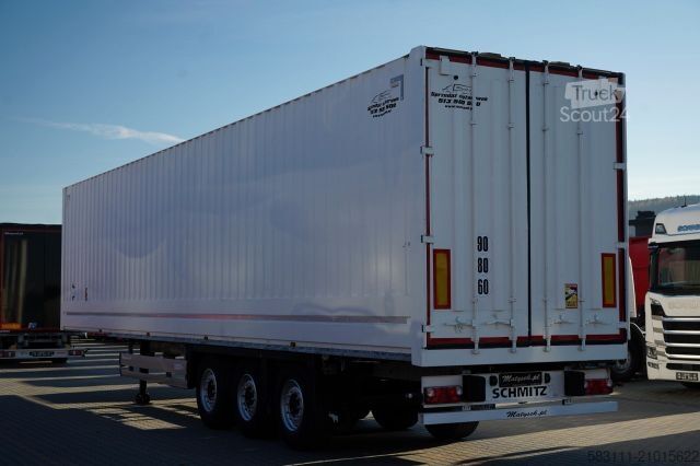 Rashladna poluprikolica SCHMITZ CARGOBULL KONTENER / 2x o? PODNOSZONA  / 2021 ROK