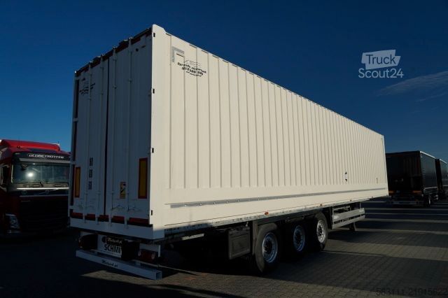 Rashladna poluprikolica SCHMITZ CARGOBULL KONTENER / 2x o? PODNOSZONA  / 2021 ROK